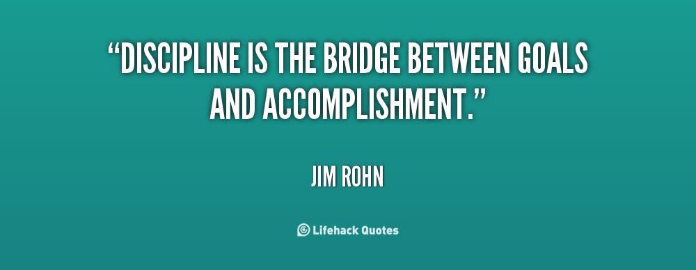 The Benefit of Self-Discipline  JoshuaReich.org